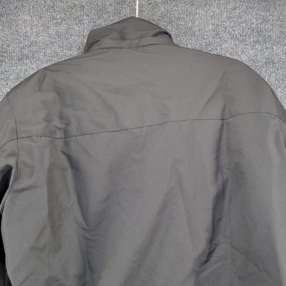 Moerdeng Men's Windbreaker Jacket Black Large Long Sleeve Waterproof Breathable - Picture 7 of 14